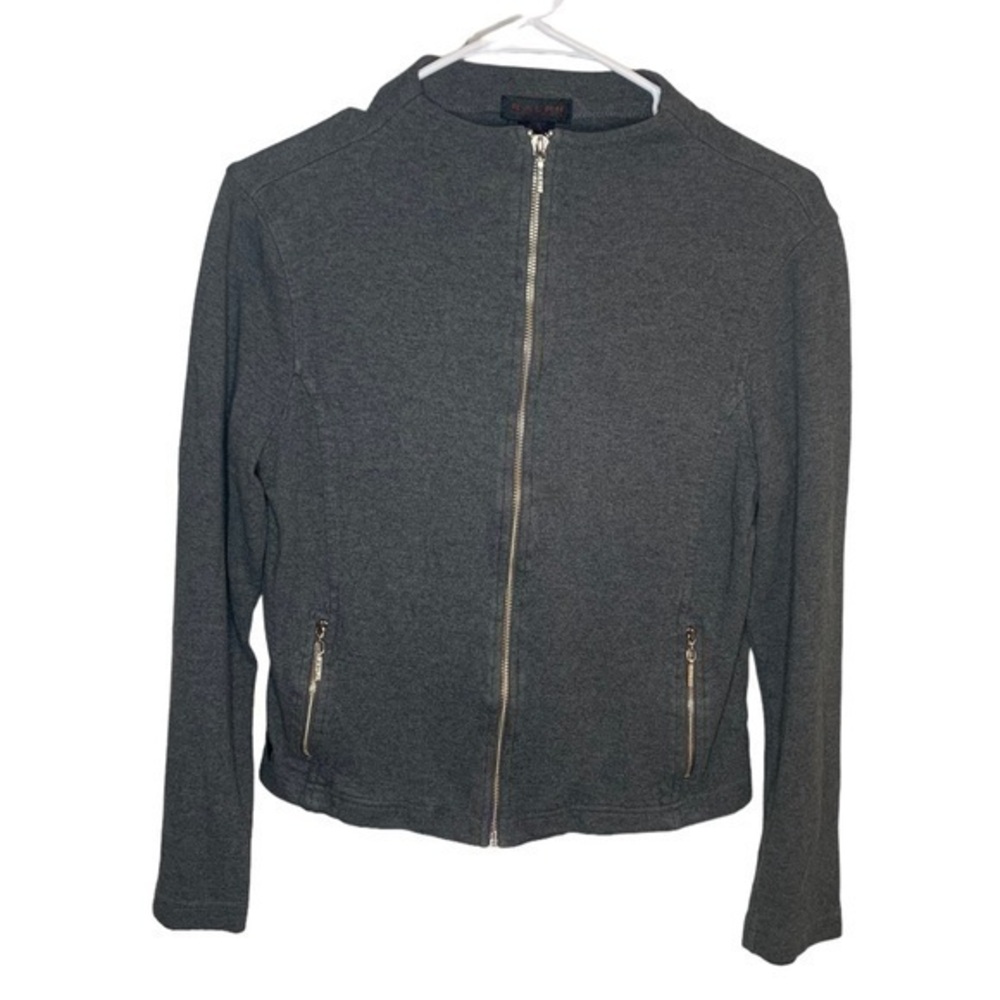 Ralph Lauren Cotton Zip Up Sweater Jacket Size Small